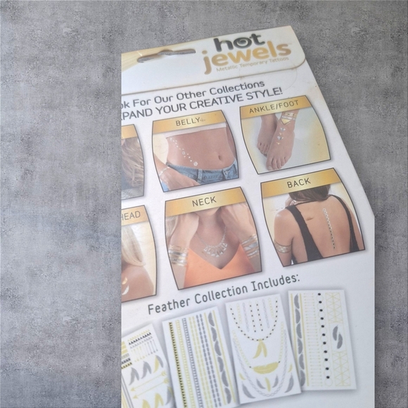 Metallic Temporary Tattoos - Gold and Silver - Picture 4 of 12
